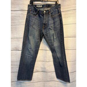 Gap 1969 Mens Straight Leg Blue Denim Jeans Size 34x30